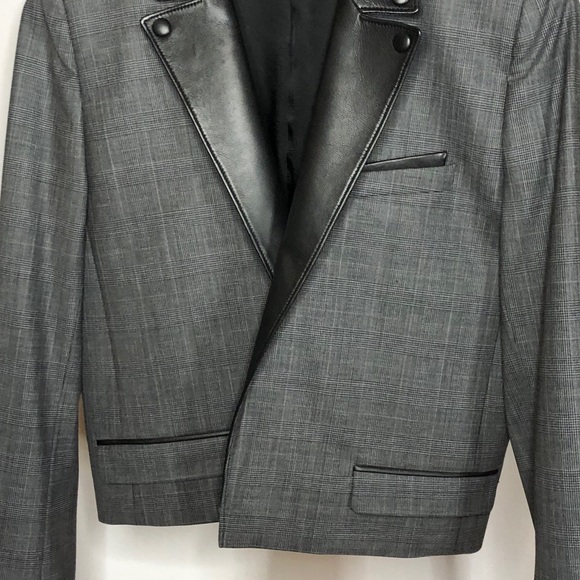 NWT The Kooples Prince De Galles Cropped Blazer - Picture 5 of 16
